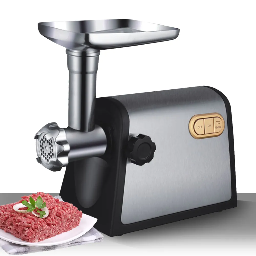 Outai G28 tự động xúc xích Mài Mincer sản xuất hachoir 800W thực phẩm điện nhà bếp mini thịt máy xay máy