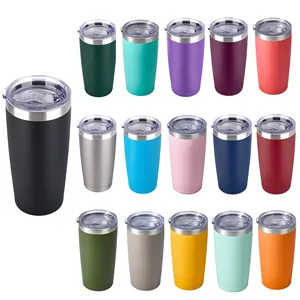 OEM Custom Logo Vacuum Insulated Sublimation Powder Coated Water Bottle Thermal Flask Vacuum Water Bottle For Sports