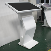 AIMV Floor Stand Interactive LCD Digital Signage Advertising Display Totem 32/43'' Layar Sentuh Kiosk Sistem Operasi Android/Windows