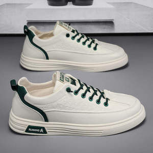 Chaussures décontractées pour hommes, lacées, imperméables, antidérapantes, respirantes, légères, style marche en plein air printemps/été - Product Image 1