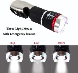 Lampe torche tactique multifonction tout-en-un LED pour voitures, <span class=keywords><strong>camping</strong></span> d'urgence avec brise-vitre et <span class=keywords><strong>coupe</strong></span>-ceinture de sécurité - Product Image 5