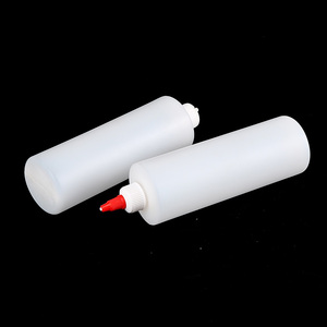 Bouteille Distributrice Cylindrique en Plastique Vide de 500 ml pour Emballage de Liquides et Huiles Domestiques - Product Image 3