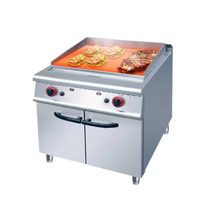 Fourneau à gaz commercial 1/3 avec casier, grand fourneau vertical pour hôtel et restaurant, fourneau à steak avec plaque en fer épaissie - Product Image 6