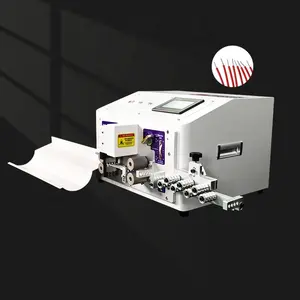TR-840C 18000-20000Pcs/heures Machine automatique de découpe et de dénudage de fil de petite longueur de précision à grande vitesse