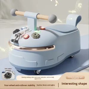 Nuovo modello di Scooter per bambini <span class=keywords><strong>auto</strong></span> di arachidi 2-4 anni ragazzi ragazze Anti-ribaltamento batteria di musica leggera giro su <span class=keywords><strong>auto</strong></span> di equilibrio - Product Image 4
