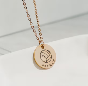 Collana personalizzata in acciaio inossidabile 316l collana in argento puro su misura collana sportiva per bambini gioielli squadra di calcio - Product Image 5