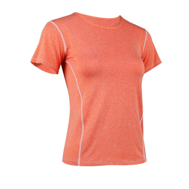 Spring Summer New Arrival Women O Neck Fitness Tops Short Sleeve Sports Yoga T Shirt