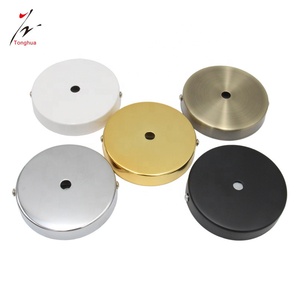Bộ Đèn Trần Bằng Sắt Hình Tròn Nhỏ, 20*100Mm, Đèn Treo Tự Làm - Product Image 2