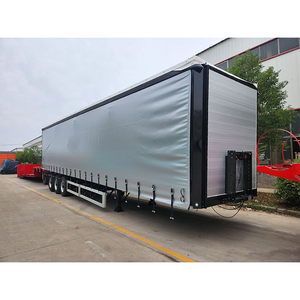 Semi-<span class=keywords><strong>remorque</strong></span> fourgon à ailes battantes 3 essieux 40/45 pieds / <span class=keywords><strong>Remorque</strong></span> caisse à ailes volantes pour le transport logistique <span class=keywords><strong>de</strong></span> marchandises - Product Image 2