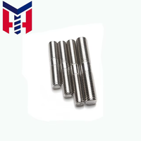 Factory Direct 304 Stainless Steel Stud Screws, 316L Acid-Resistant Bolts, Passivated Finish, Ready Stock Available