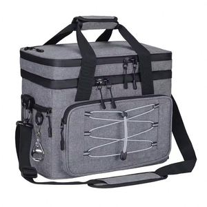 Nevera portátil de playa de 24/30/60/75 latas, nevera grande a prueba de fugas para camping, nevera portátil para compras y camping - Product Image 1