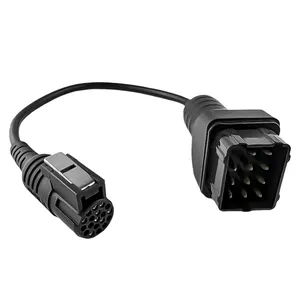 Cable adaptador de 12 pines para Renault Can Clip, herramienta de diagnóstico, escáner de interfaz, Cable principal OBD2