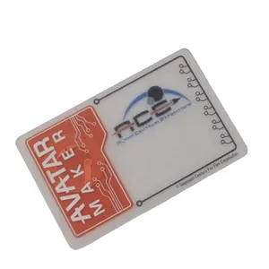 Logo imprimé personnalisé NFC carte transparente Ntag 213 / 215 / 216 13.56mhz Rfid PVC carte carte plastique pour carte de visite