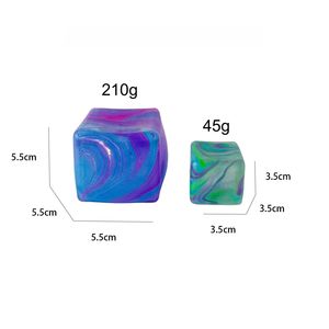 Juguete <span class=keywords><strong>Sensorial</strong></span> de Silicona con Forma de <span class=keywords><strong>Cubo</strong></span>, Súper Sólido, para Edades de 3 a 14 Años, Color Puede Variar, Caja de Regalo, Un <span class=keywords><strong>Cubo</strong></span> por Paquete - Product Image 3