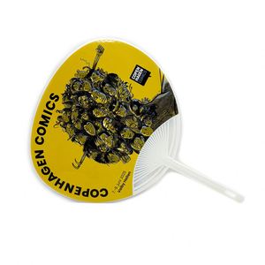Abanicos de Mano de Plástico Ecológicos Hechos a Mano al por Mayor con Diseño Moderno para Regalos Promocionales y Decoración Festiva - Product Image 3