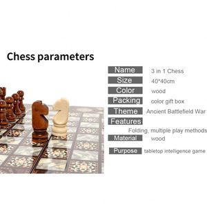 International <b>Chess</b> Board Game Portable Design Strategy Thinking Game <b>Chess</b> <b>Set</b> for Daily Leisure and Study - Product Image 2