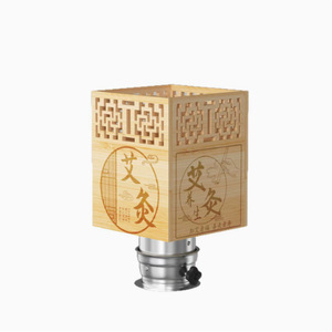 Caja de madera para moxibustión con sistema de extracción de humo, madera natural, diseño hueco hecho a medida para la medicina tradicional china - Product Image 1