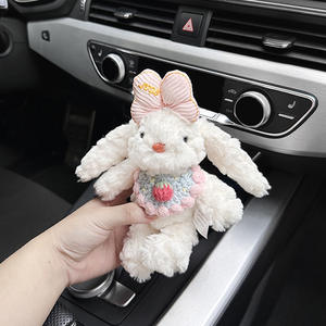 ตุ๊กตาสัตว์น่ารัก ตุ๊กตากระต่ายหูห้อย ตุ๊กตาการ์ตูน ตุ๊กตาหูยาว พวงกุญแจ จี้กระเป๋า - Product Image 4