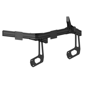 Support de Moniteur Triple en Aluminium <span class=keywords><strong>D</strong></span>émontable pour Simulateur de Course, Conception en Pack Divisé pour l'Exportation, Accessoires de Simulateur de Course Automobile - Product Image 4