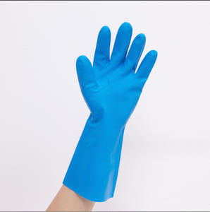 Gants en nitrile résistants à l'abrasion résistants aux produits chimiques gants <span class=keywords><strong>de</strong></span> nettoyage des toilettes domestiques - Product Image 1