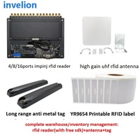 Jimpinj — suivi de la lessive, 1-7m, lecteur RFID portable, Android 6.0, code à barres, 2D, UHF, pour la gestion du séchage des vêtements