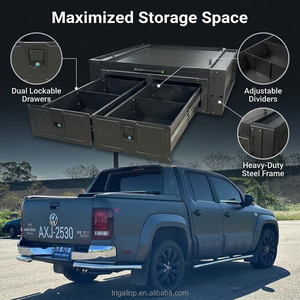 Sistema de Cajón Plegable para la Caja Trasera de Camionetas, de Aleación de Aluminio, Resistente al Agua y al Polvo IP67, para Nissan Navara Hilux, para Carga en Todo Clima - Product Image 1