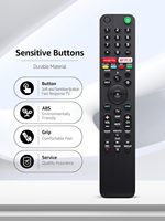 HUAYU RMF-TX500U populaire Voice Smart TV Télécommande universelle pour tous les téléviseurs Sony