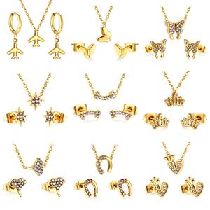 Italian <b>Jewelry</b> <b>Set</b> 18k <b>Gold</b> Plated Brazilian Design Fashion Accessories High Quality Kids <b>Jewelry</b> <b>Set</b> Girls - Product Image 1