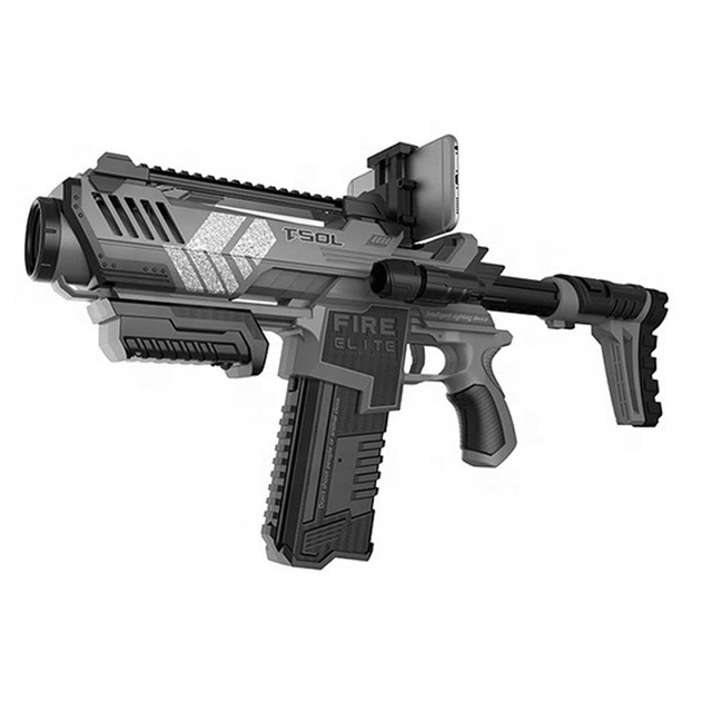 3D AR Game Guns Plastic B/O AR Submachine Gun Multiple Games for Kids