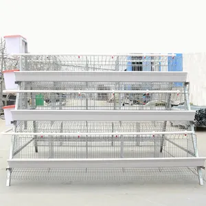 Hot Sale A Type Automatic Battery Poultry Cage System for egg layer chickens in south africa