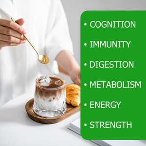 Poudre de protéines OEM ODM saveur chocolat pour la force et la récupération musculaire, l'humeur, la cognition, l'immunité, la digestion, le métabolisme et l'énergie - Product Image 6