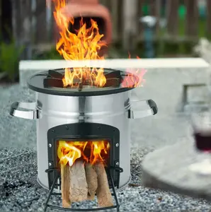Fuel Efficient Biomass Solid Fuel Smokeless Cookstove