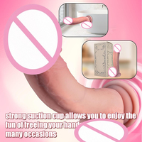 Vente en gros de godes point G pour femme avec télécommande Godes stimulateurs de clitoris en silicone avec énorme pénis