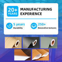 Autocollant auto-adhésif effet bois PVC décoratif meubles cuisine vinyle Film grain de bois Texture autocollant