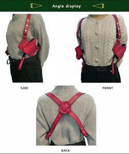 ซองปืนพกพาอเนกประสงค์แบบสะพายไหล่คู่ ปรับได้ ซ่อนปืนได้ดีเยี่ยม - Product Image 6