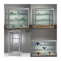 Vente directe de meubles de qualité, vitrine en verre personnalisée pour l'affichage de sacs et de sacs à main, directement de l'usine