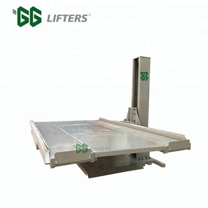 重型单柱汽车升降机，用于车辆储存和维护高级停车设备 - Product Image 3