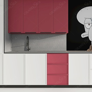 Set di Mobili da Cucina Moderni in Alluminio e Acciaio Inossidabile di <span class=keywords><strong>Qualità</strong></span>, Design Contemporaneo per <span class=keywords><strong>Cucine</strong></span> Piccole - Product Image 3