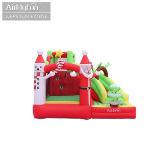 Toboggan gonflable de château de Noël d'<span class=keywords><strong>occasion</strong></span> intérieur unisexe pour les enfants pour les fêtes de fin d'année et autres festivals - Product Image 3
