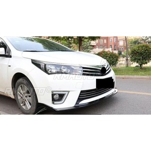 ลิ้นกันชนหน้ารถยนต์ ชุดแต่งสปอยเลอร์ดิฟฟิวเซอร์ สำหรับ Toyota Corolla 2014-2017 ฝาครอบกันชน ป้องกันการกระแทก อะไหล่แต่ง - Product Image 5