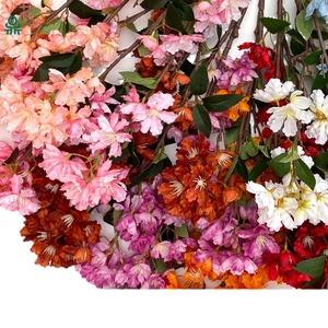 ดอกไม้ประดิษฐ์เครปมิร์เทิล 100 ซม. สีพีชชมพู ผ้าไหม สำหรับตกแต่งงานแต่งงาน สไตล์โมเดิร์น สมจริง - Product Image 2