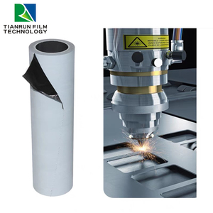 CO2 Fiber Laser Cutting Protective Film for Stainless Steel Aluminium Sheet