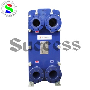 Success s64 لوح صلب مقاوم للصدأ مبادل حرارة لوح وإطار للمياه الصناعية بالحليب البيرة - Product Image 4
