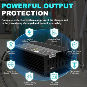 <span class=keywords><strong>Chargeur</strong></span> de vélo électrique 48V 5A pour moto scooter 54.6V 58.8V <span class=keywords><strong>Chargeur</strong></span> de batterie au plomb-acide LiFePo4 <span class=keywords><strong>Chargeur</strong></span> de batterie au lithium - Product Image 3