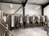 Équipement de brassage de bière clé en main 10bbl avec pompe, traitement de l'alcool, certifié CE, longue durée de vie