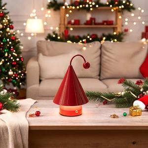 <span class=keywords><strong>Petit</strong></span> <span class=keywords><strong>chaperon</strong></span> rouge rétro Vintage lampe de table Wabi-Sabi veilleuse noël vacances atmosphère chevet décoration pour - Product Image 3