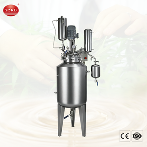 Reactor de Acero Inoxidable de Doble Pared para Altas Temperaturas con Condensador - Product Image 1