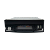 Pantalla grande 1 Din Car cassette Reproductor de navegación GPS para ajuste universal para todos los automóviles con radio BT 1080p video