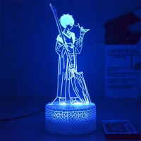 Lampe de table en acrylique avec personnage d'anime Harry Potter