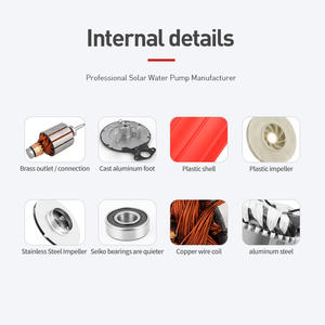 Pompe submersible DC 1 pouce de sortie 12V 24V 36V 48V 60V 72V, haute pression, grand <span class=keywords><strong>d</strong></span>ébit, alimentée par batterie solaire - Product Image 3